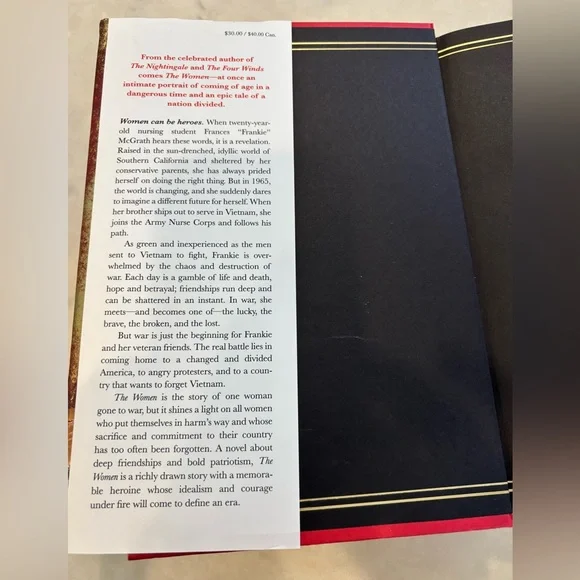 'The Women' by Kristin Hannah, Contemporary Fiction Novel - Picture 3 of 5